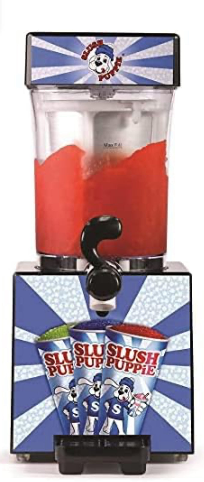 Slush puppy machine