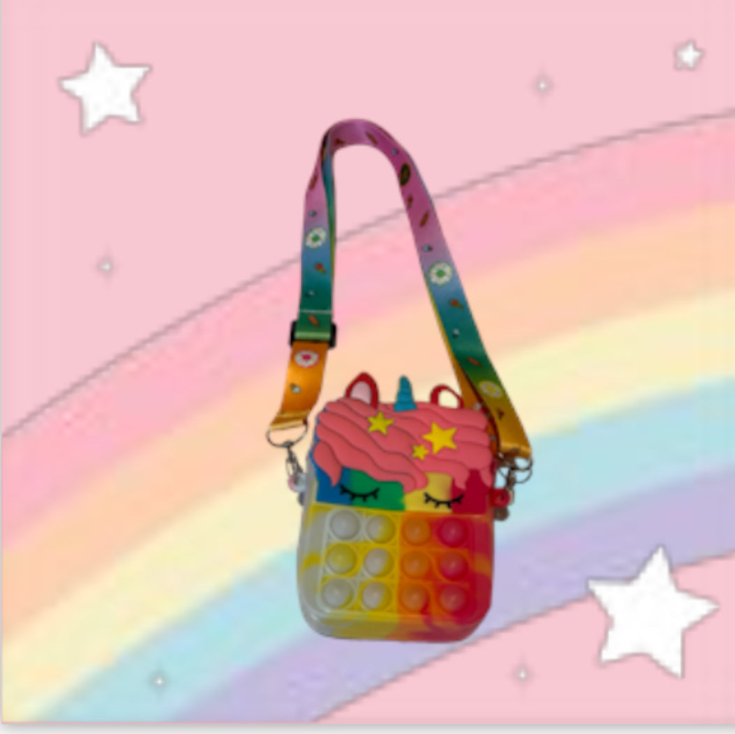 Kids unicorn purse