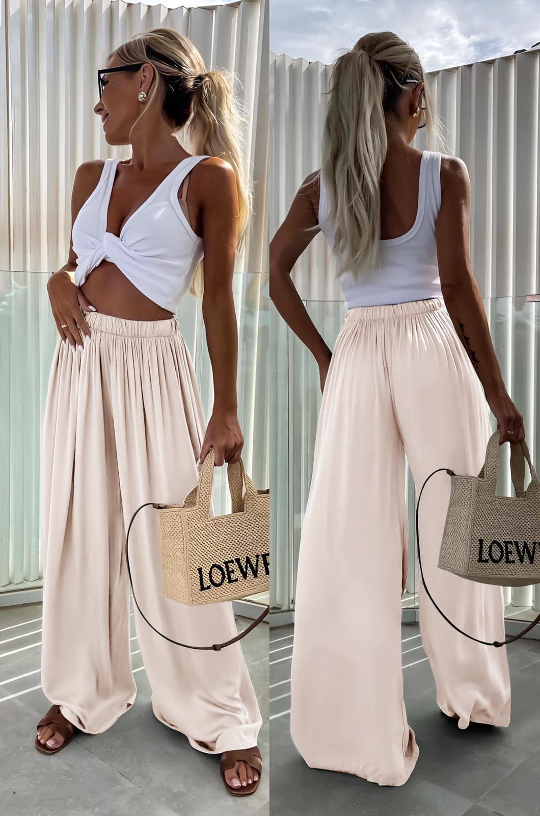 Ladies spring/summer collection full length trousers