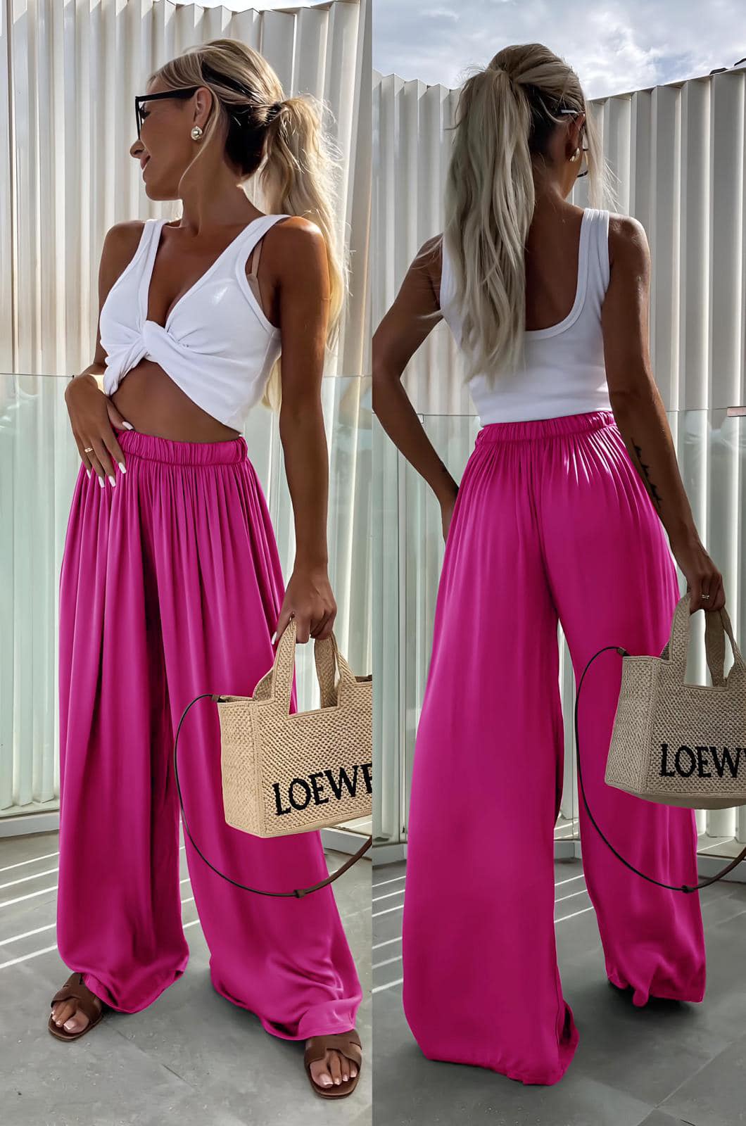 Ladies spring/summer collection full length trousers