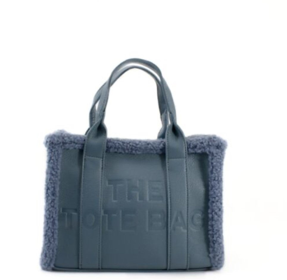 wool outlined Tote Bag