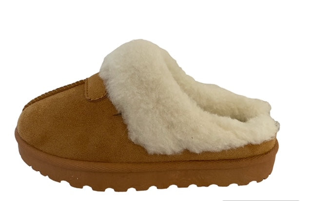 fur lined slipper